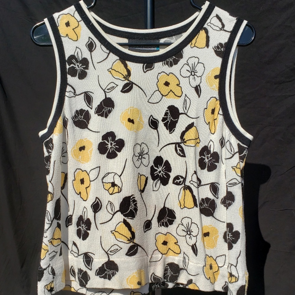 Knit Shirt and Cardigan Set - M